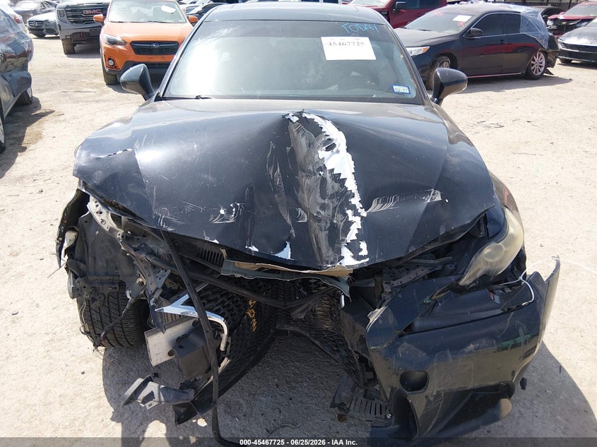 2014 Lexus Is VIN JTHBF1D22E5016766 IAAI salvage auction — FRONT END, Salvage (Texas), sold $325 on 2026-07-28 (photo 6)