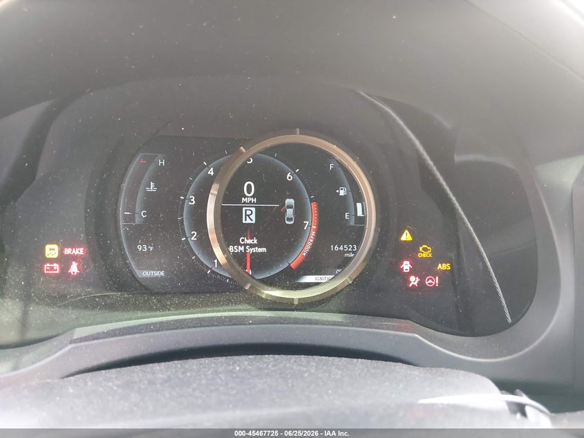 2014 Lexus Is VIN JTHBF1D22E5016766 IAAI salvage auction — FRONT END, Salvage (Texas), sold $325 on 2026-07-28 (photo 7)