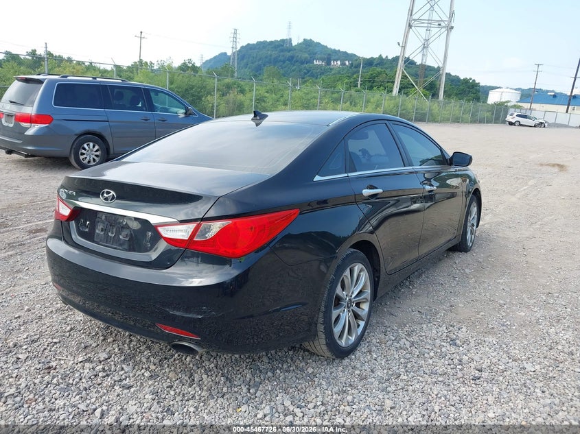 2013 Hyundai Sonata VIN 5NPEC4AC3DH629693 IAAI salvage auction — LEFT FRONT, Salvage (Pennsylvania), sold $450 on 2026-07-14 (photo 4)