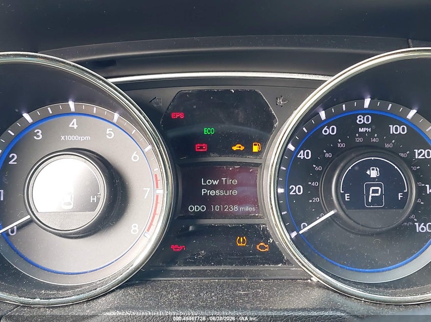 2013 Hyundai Sonata VIN 5NPEC4AC3DH629693 IAAI salvage auction — LEFT FRONT, Salvage (Pennsylvania), sold $450 on 2026-07-14 (photo 7)