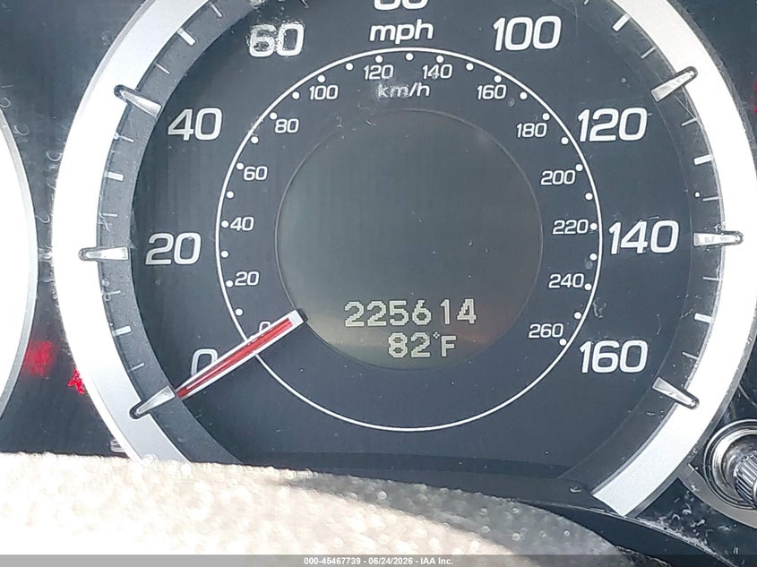 2010 Acura Tsx VIN JH4CU2F69AC028547 IAAI salvage auction — NORMAL WEAR, Clear (Maryland), sold $1,075 on 2026-07-13 (photo 7)