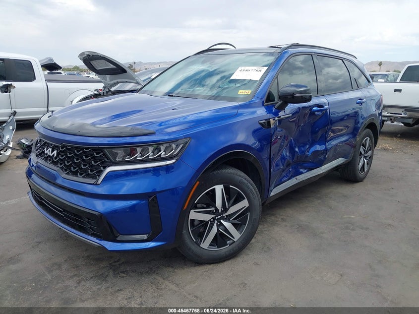 2023 Kia Sorento VIN 5XYRL4LC3PG245133 IAAI salvage auction — SIDE, Salvage (Arizona), sold $9,500 on 2026-07-14 (photo 2)