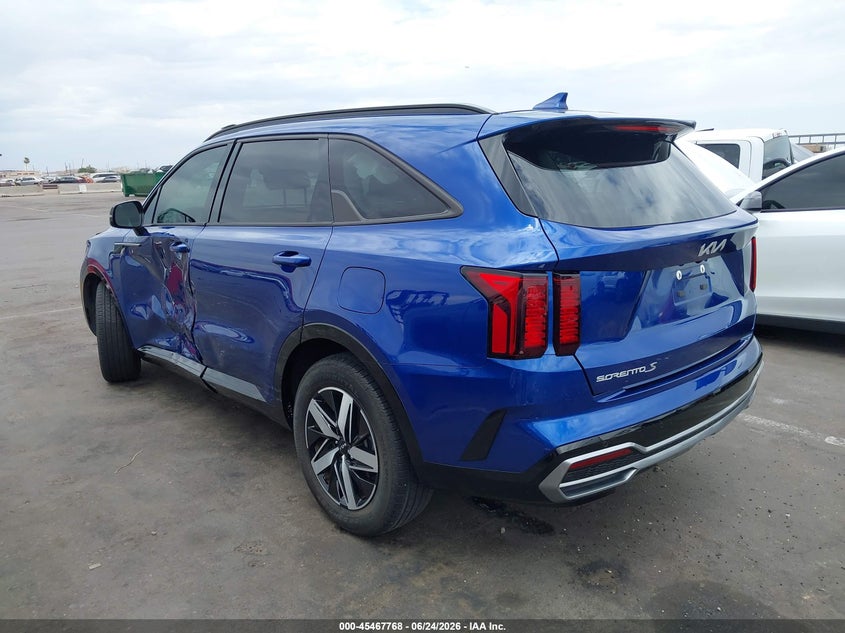 2023 Kia Sorento VIN 5XYRL4LC3PG245133 IAAI salvage auction — SIDE, Salvage (Arizona), sold $9,500 on 2026-07-14 (photo 3)