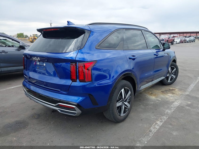 2023 Kia Sorento VIN 5XYRL4LC3PG245133 IAAI salvage auction — SIDE, Salvage (Arizona), sold $9,500 on 2026-07-14 (photo 4)