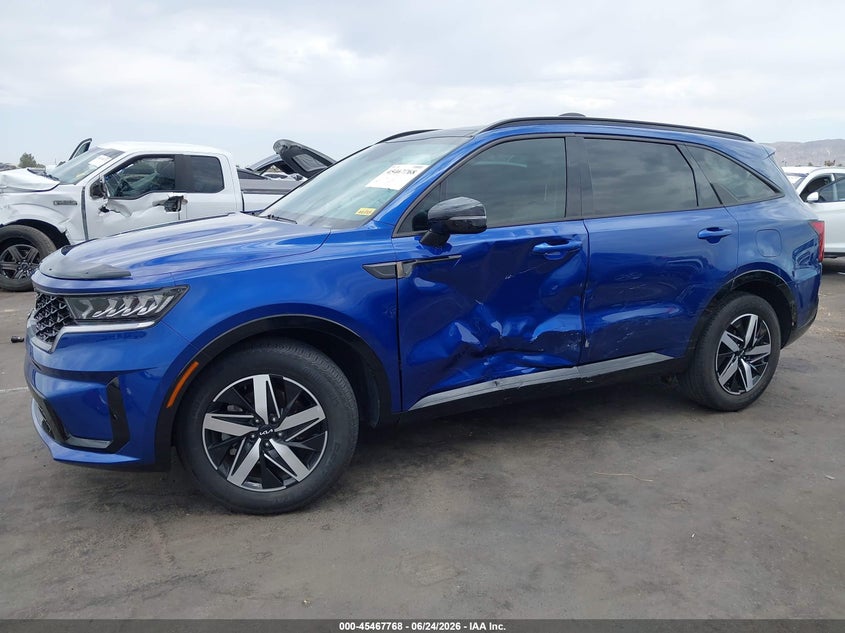 2023 Kia Sorento VIN 5XYRL4LC3PG245133 IAAI salvage auction — SIDE, Salvage (Arizona), sold $9,500 on 2026-07-14 (photo 6)