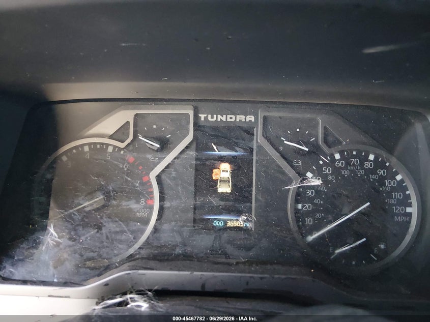 2024 Toyota Tundra VIN 5TFLA5DB5RX210875 IAAI salvage auction — RIGHT FRONT, Salvage (Arizona), sold $13,600 on 2026-08-20 (photo 7)