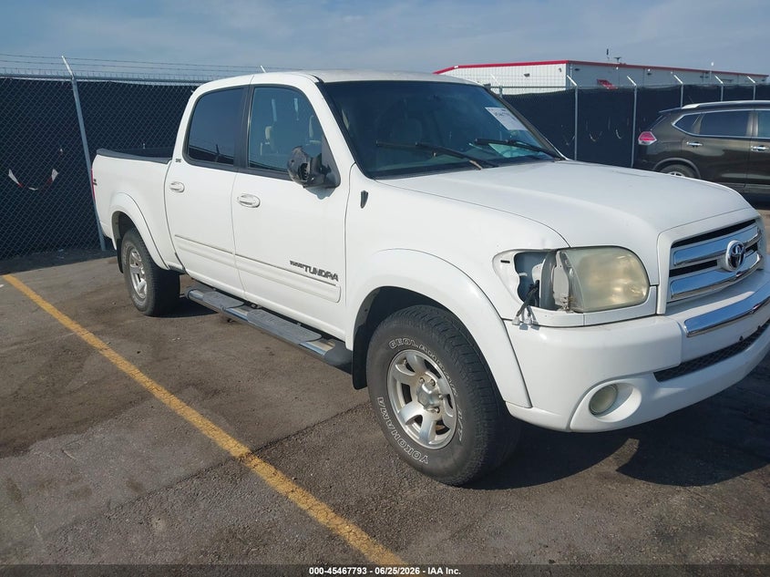 2006 Toyota Tundra VIN 5TBDT441X6S507814 IAAI salvage auction — STORM DAMAGE, Salvage (South Carolina), sold $2,100 on 2026-07-22 (photo 1)