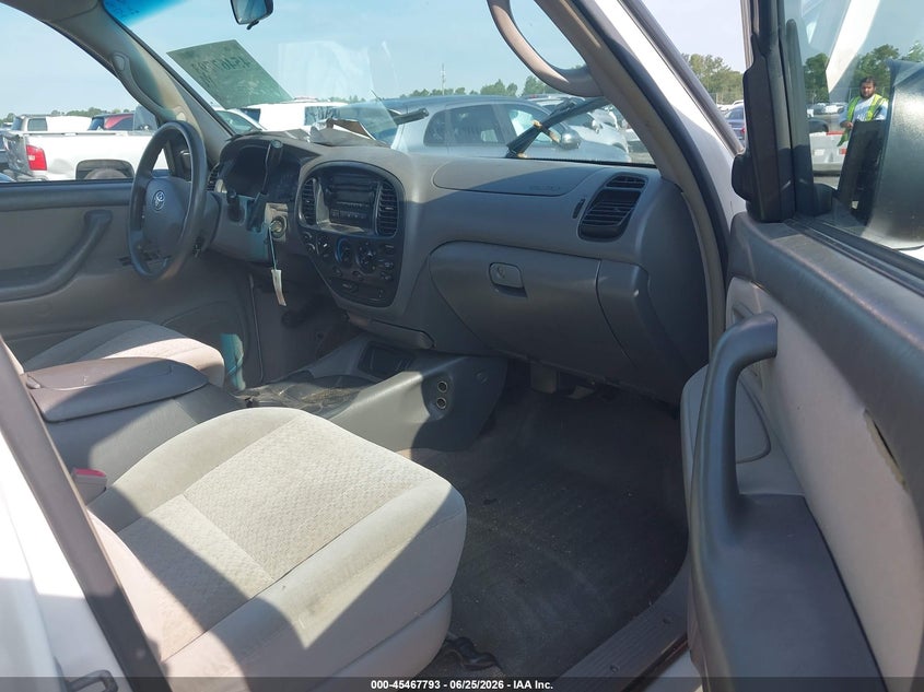 2006 Toyota Tundra VIN 5TBDT441X6S507814 IAAI salvage auction — STORM DAMAGE, Salvage (South Carolina), sold $2,100 on 2026-07-22 (photo 5)