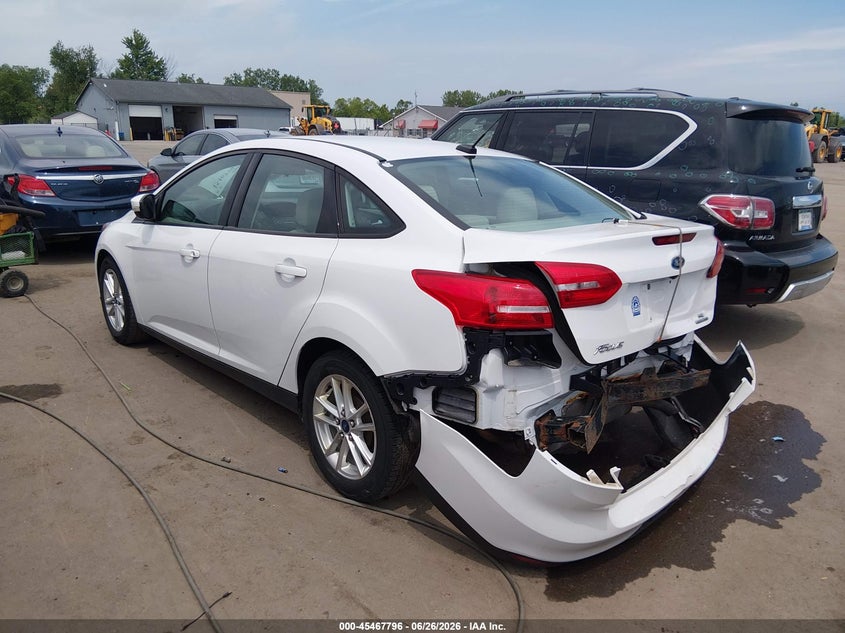 2015 Ford Focus VIN 1FADP3F22FL350007 IAAI salvage auction — REAR END, Salvage (Ohio), sold $800 on 2026-07-10 (photo 3)