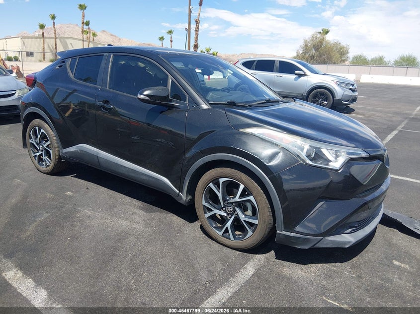 2018 Toyota C-hr VIN NMTKHMBX1JR019107 IAAI salvage auction — REAR END, Salvage Title, sold $4,400 on 2026-07-31 (photo 1)