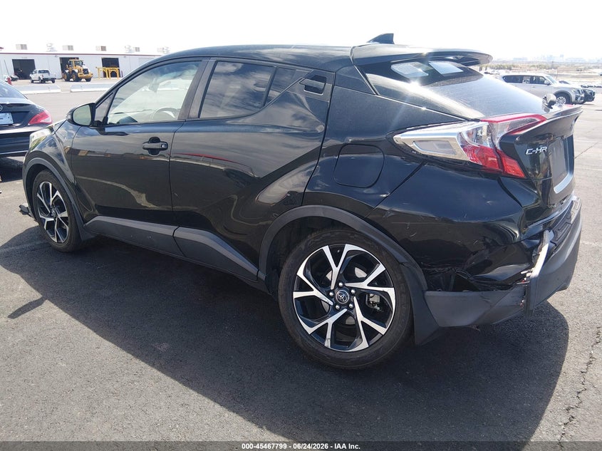 2018 Toyota C-hr VIN NMTKHMBX1JR019107 IAAI salvage auction — REAR END, Salvage Title, sold $4,400 on 2026-07-31 (photo 3)
