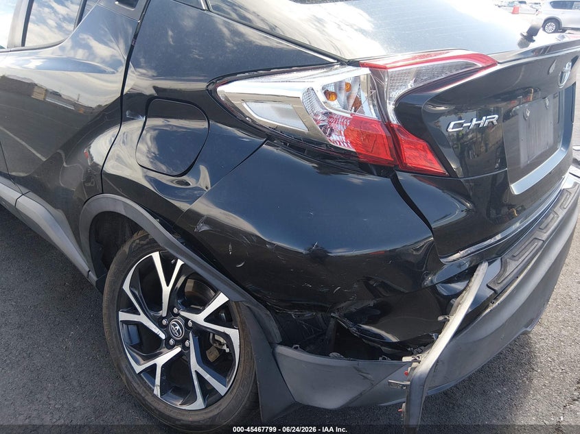 2018 Toyota C-hr VIN NMTKHMBX1JR019107 IAAI salvage auction — REAR END, Salvage Title, sold $4,400 on 2026-07-31 (photo 6)