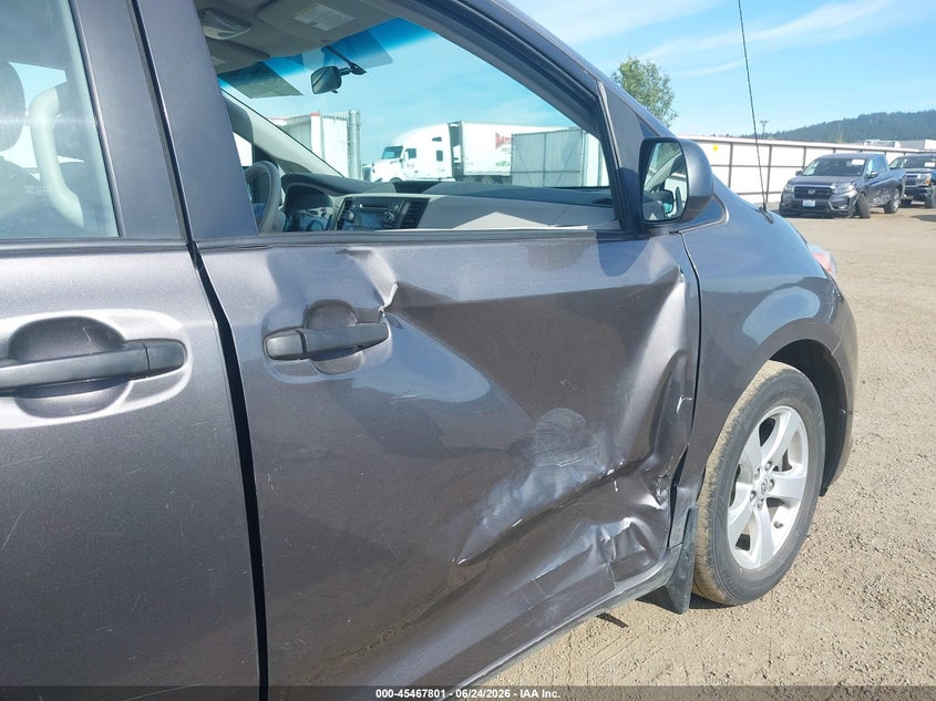 2012 Toyota Sienna VIN 5TDZK3DC2CS246301 IAAI salvage auction — SIDE, Bill Of Sale (Washington), sold $1,400 on 2026-07-21 (photo 6)