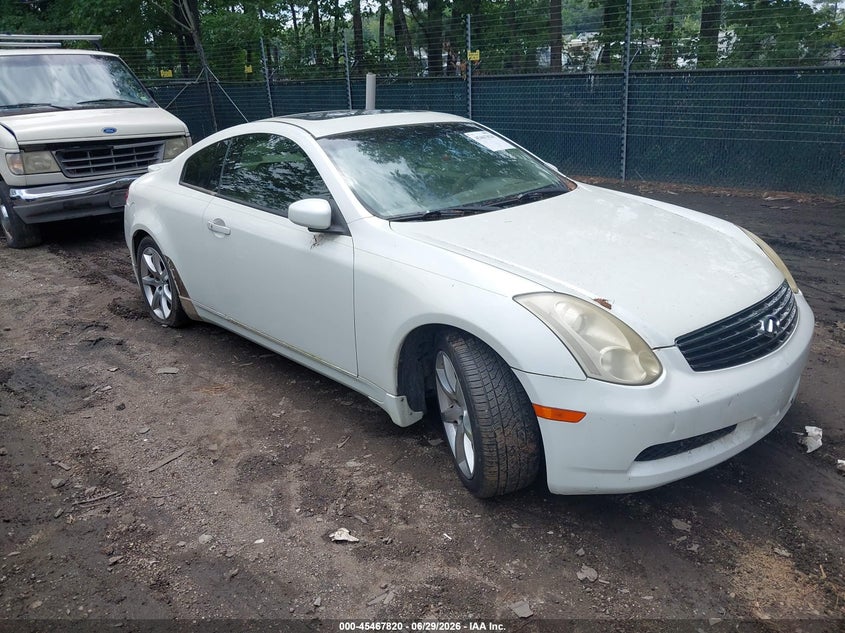 2007 Infiniti G35 VIN JNKCV54E77M906066 IAAI salvage auction — NORMAL WEAR, Clear (Virginia), sold $550 on 2026-08-01 (photo 1)