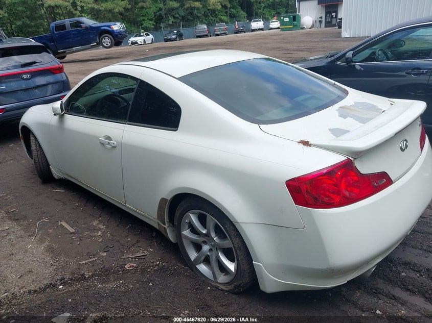 2007 Infiniti G35 VIN JNKCV54E77M906066 IAAI salvage auction — NORMAL WEAR, Clear (Virginia), sold $550 on 2026-08-01 (photo 3)