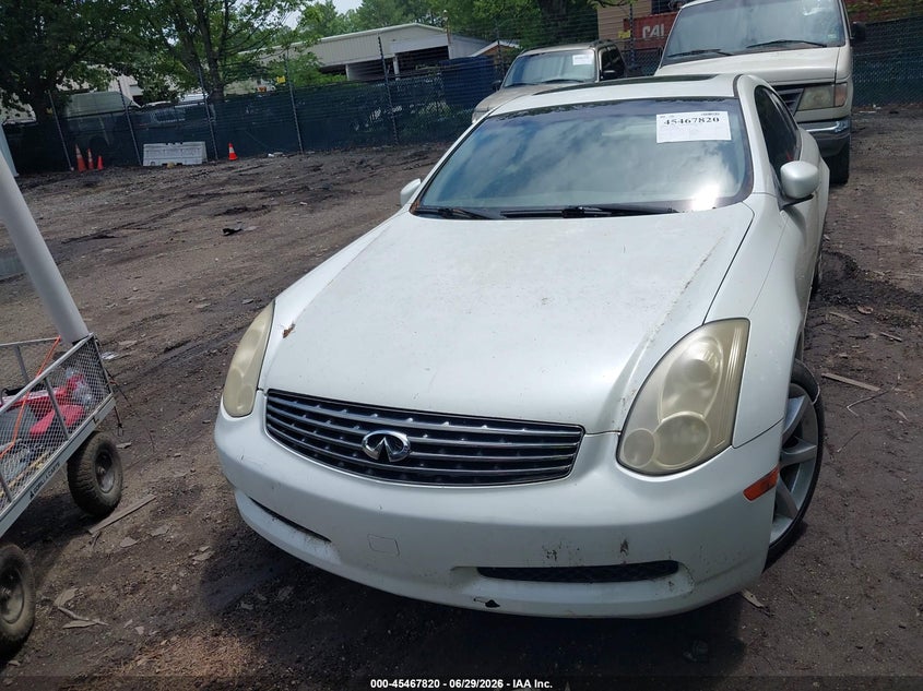 2007 Infiniti G35 VIN JNKCV54E77M906066 IAAI salvage auction — NORMAL WEAR, Clear (Virginia), sold $550 on 2026-08-01 (photo 6)