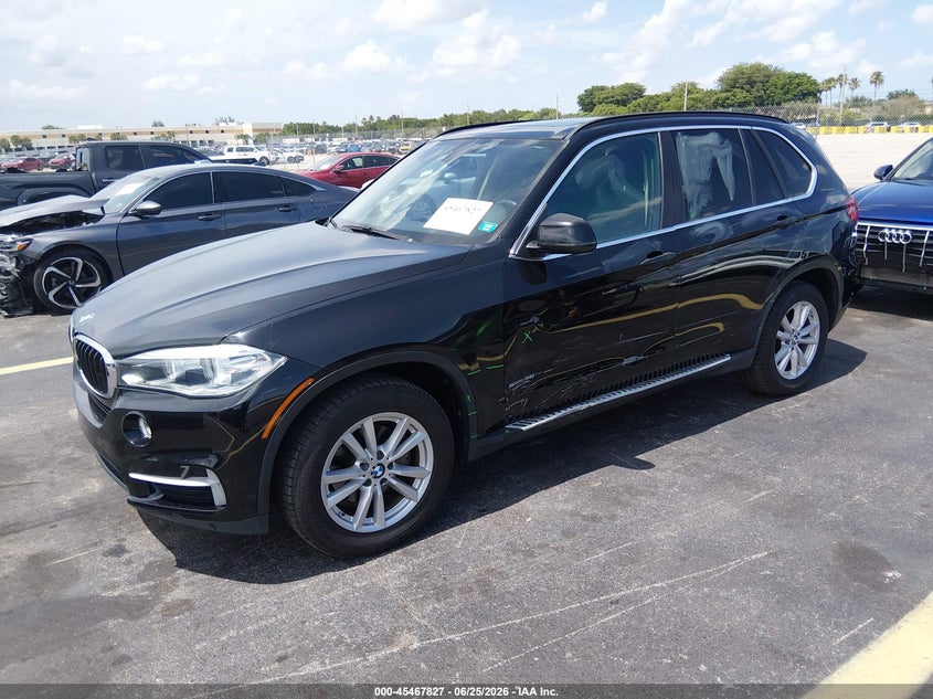2014 BMW X5 VIN 5UXKR2C59E0H32671 IAAI salvage auction — SIDE, Salvage Title, sold $5,000 on 2026-07-23 (photo 2)