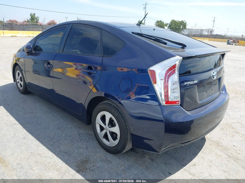 2012 Toyota Prius VIN JTDKN3DU1C1614434 IAAI salvage auction — THEFT, Salvage (California), sold $1,650 on 2026-07-09 (photo 3)