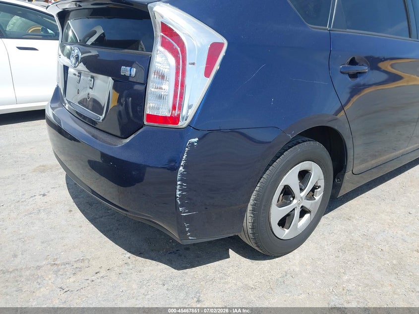 2012 Toyota Prius VIN JTDKN3DU1C1614434 IAAI salvage auction — THEFT, Salvage (California), sold $1,650 on 2026-07-09 (photo 6)