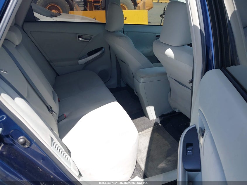 2012 Toyota Prius VIN JTDKN3DU1C1614434 IAAI salvage auction — THEFT, Salvage (California), sold $1,650 on 2026-07-09 (photo 8)