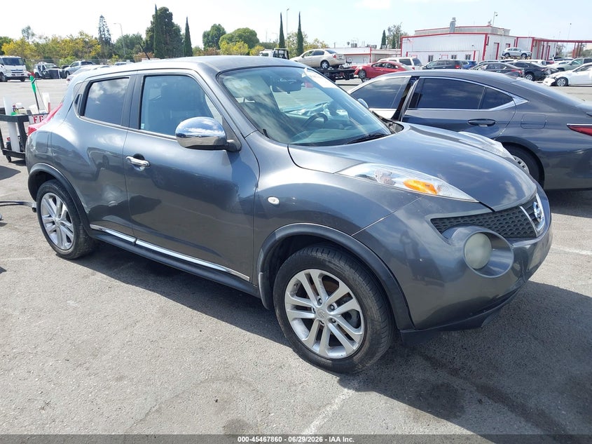 2012 Nissan Juke VIN JN8AF5MV4CT110773 IAAI salvage auction — LEFT SIDE, Salvage (California), sold $450 on 2026-07-09 (photo 1)