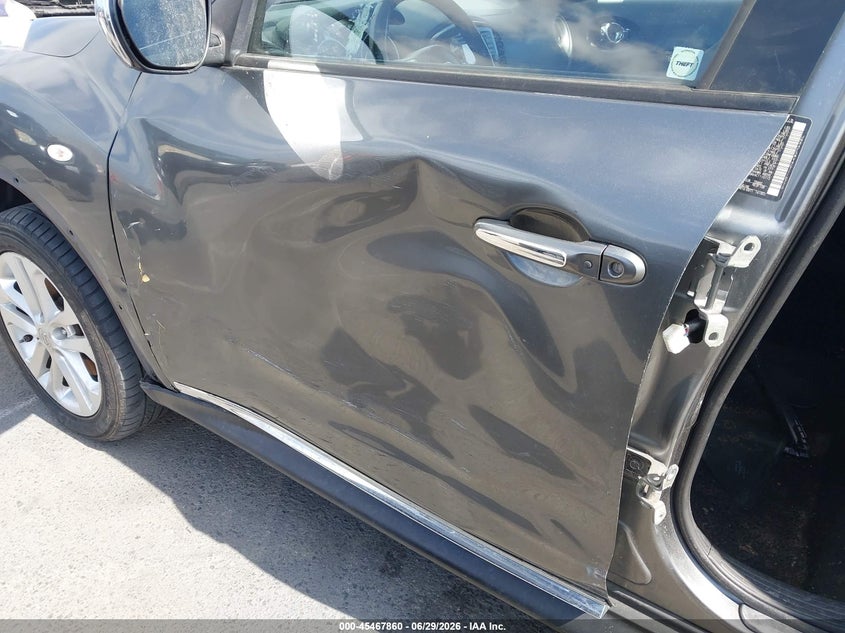 2012 Nissan Juke VIN JN8AF5MV4CT110773 IAAI salvage auction — LEFT SIDE, Salvage (California), sold $450 on 2026-07-09 (photo 6)