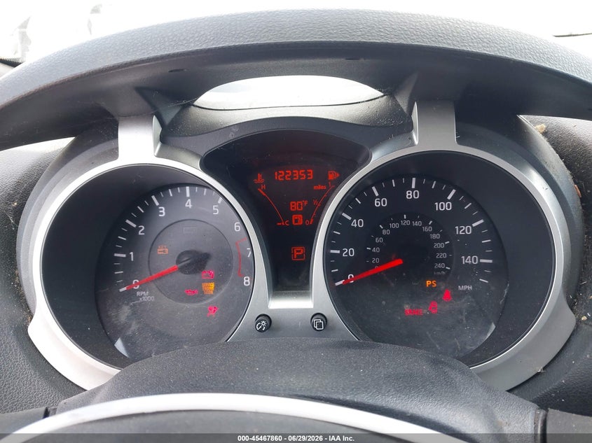 2012 Nissan Juke VIN JN8AF5MV4CT110773 IAAI salvage auction — LEFT SIDE, Salvage (California), sold $450 on 2026-07-09 (photo 7)