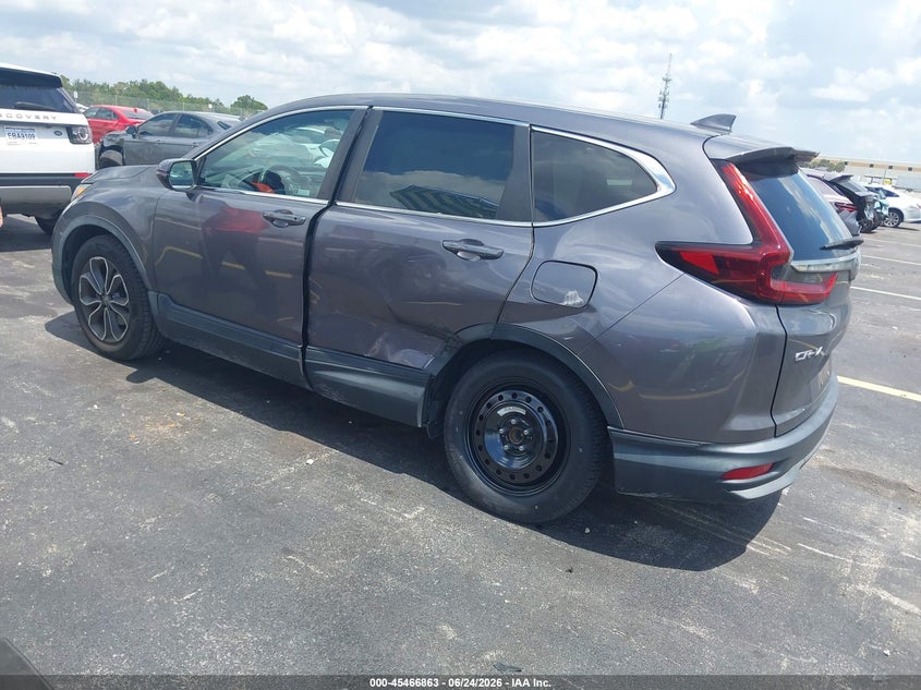 2020 Honda Cr-v VIN 7FARW1H59LE027980 IAAI salvage auction — LEFT SIDE, Rebuildable (Florida), sold $7,800 on 2026-07-30 (photo 3)