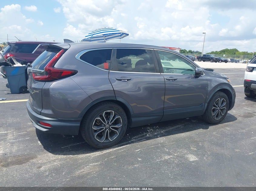 2020 Honda Cr-v VIN 7FARW1H59LE027980 IAAI salvage auction — LEFT SIDE, Rebuildable (Florida), sold $7,800 on 2026-07-30 (photo 4)