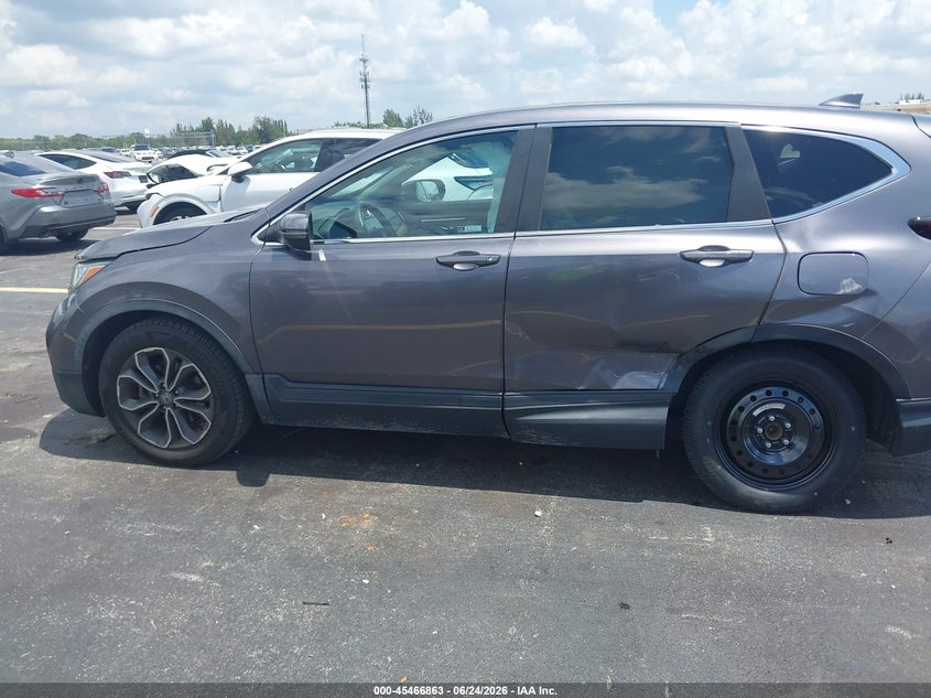 2020 Honda Cr-v VIN 7FARW1H59LE027980 IAAI salvage auction — LEFT SIDE, Rebuildable (Florida), sold $7,800 on 2026-07-30 (photo 6)