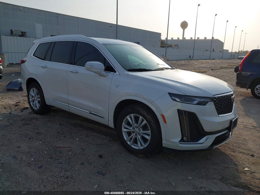 2023 Cadillac Xt6 VIN 1GYKPAR43PZ127387 IAAI salvage auction — THEFT, Original (Texas), sold $15,100 on 2026-07-16 (photo 1)