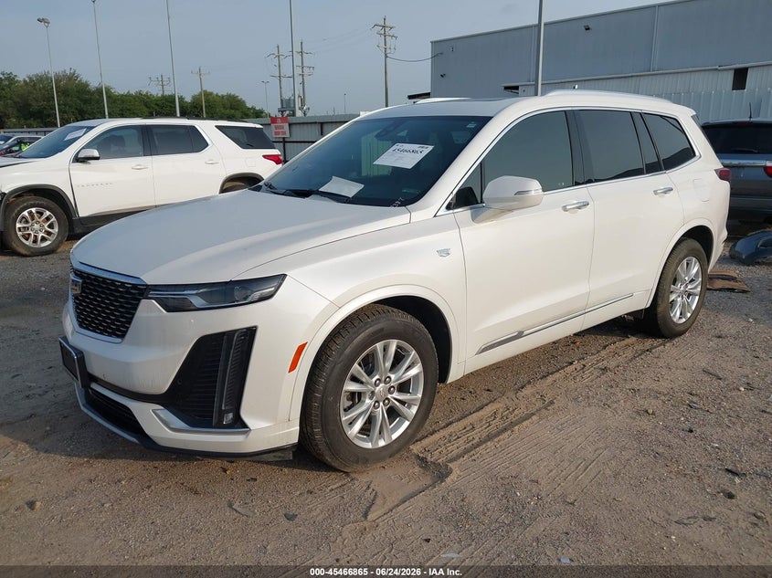 2023 Cadillac Xt6 VIN 1GYKPAR43PZ127387 IAAI salvage auction — THEFT, Original (Texas), sold $15,100 on 2026-07-16 (photo 2)