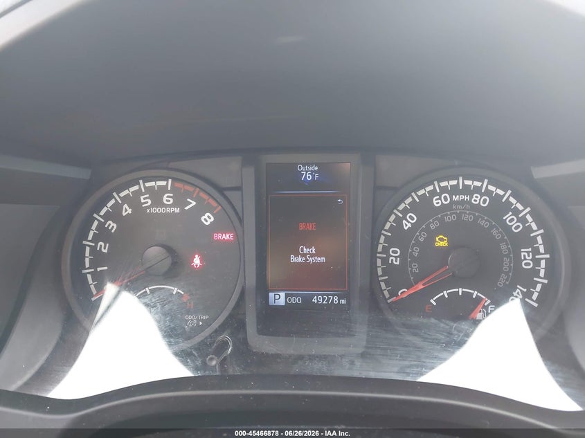 2019 Toyota Tacoma VIN 5TFSZ5AN3KX208163 IAAI salvage auction — FRONT END, Salvage Title, sold $11,200 on 2026-07-29 (photo 7)