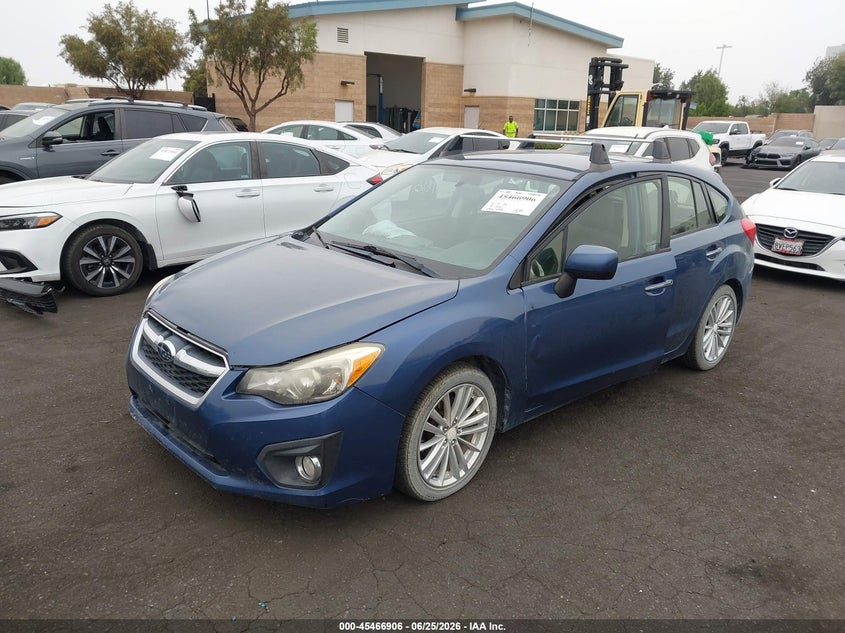 2013 Subaru Impreza VIN JF1GPAG60DH846488 IAAI salvage auction — FRONT END, Salvage Certificate (California), sold $475 on 2026-07-24 (photo 2)