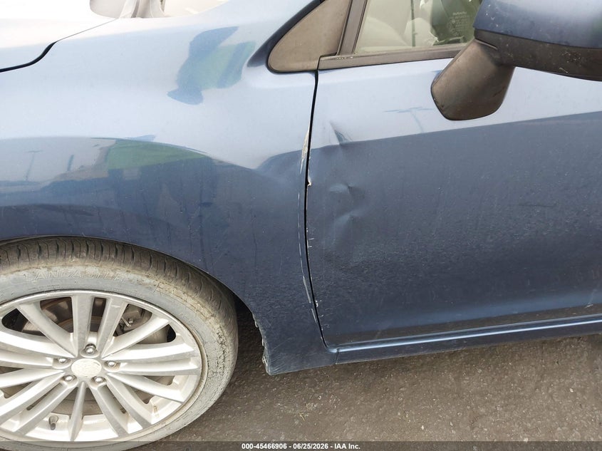 2013 Subaru Impreza VIN JF1GPAG60DH846488 IAAI salvage auction — FRONT END, Salvage Certificate (California), sold $475 on 2026-07-24 (photo 6)