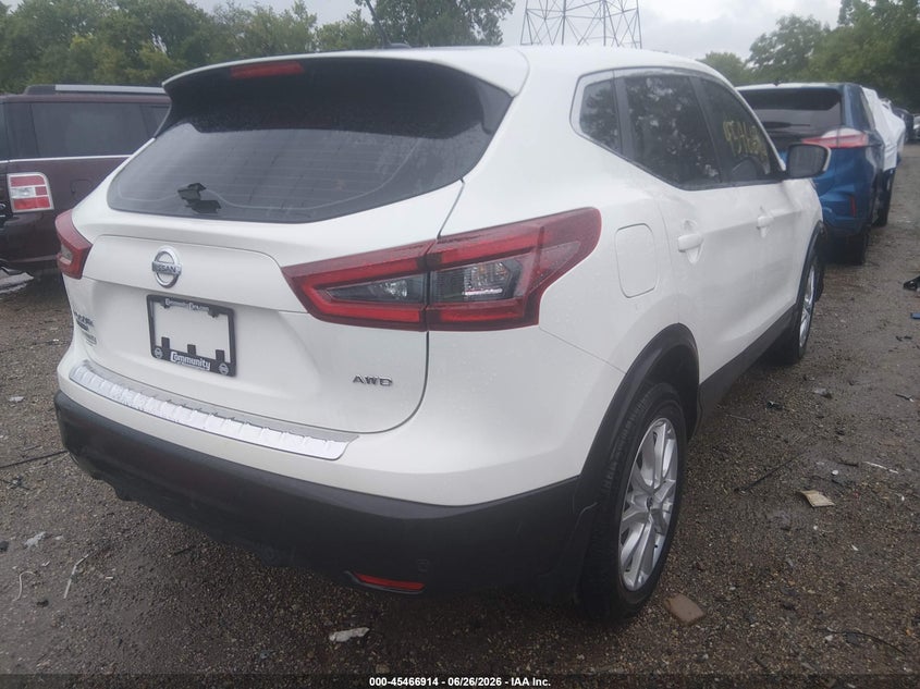 2022 Nissan Rogue VIN JN1BJ1AW4NW478444 IAAI salvage auction — FRONT END, Salvage (Indiana), sold $4,050 on 2026-08-02 (photo 4)