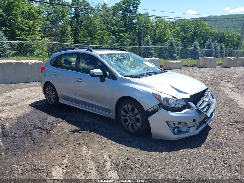 2016 Subaru Impreza VIN JF1GPAS61G8215101 IAAI salvage auction — FRONT END, Salvage (Idaho), sold $25 on 2026-07-30 (photo 1)