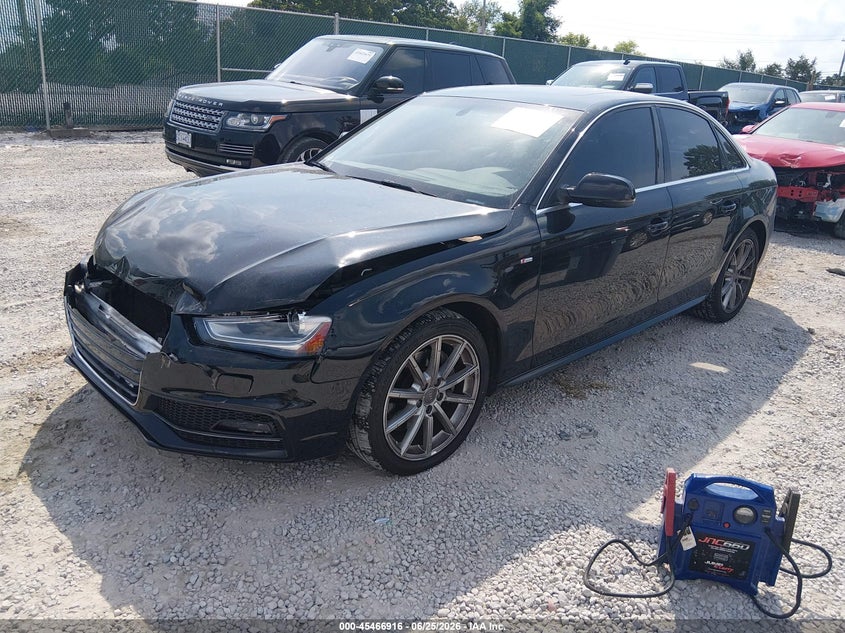 2014 Audi A4 VIN WAUFFAFL6EN027064 IAAI salvage auction — FRONT END, Salvage (Idaho), sold $1,575 on 2026-07-15 (photo 2)