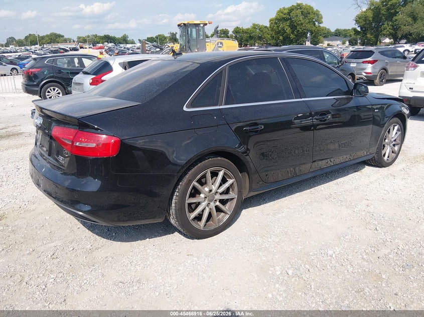 2014 Audi A4 VIN WAUFFAFL6EN027064 IAAI salvage auction — FRONT END, Salvage (Idaho), sold $1,575 on 2026-07-15 (photo 4)