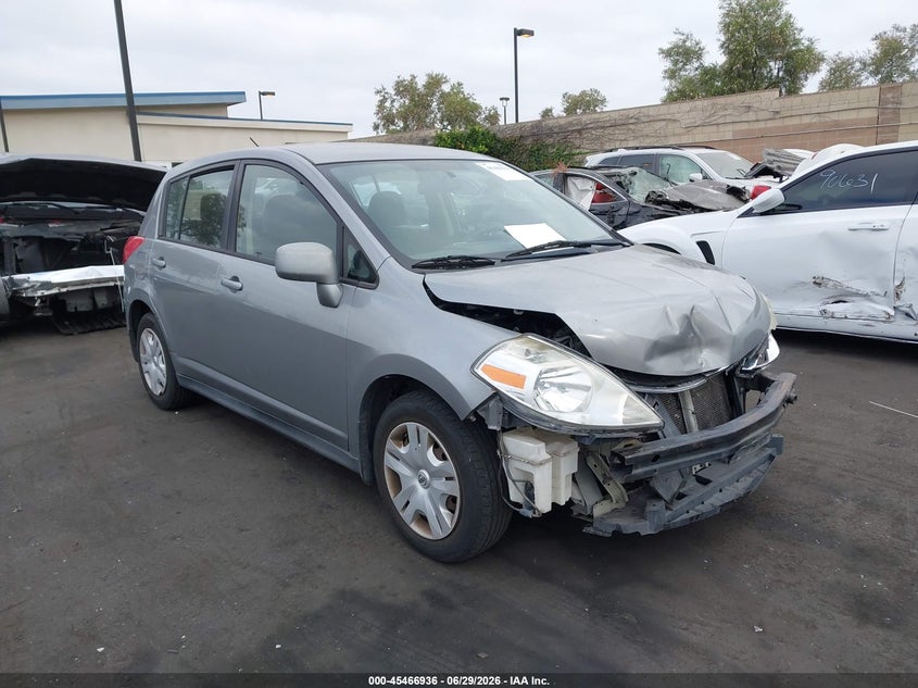2012 Nissan Versa VIN 3N1BC1CP4CK221762 IAAI salvage auction — FRONT END, Salvage Title, sold $425 on 2026-07-17 (photo 1)