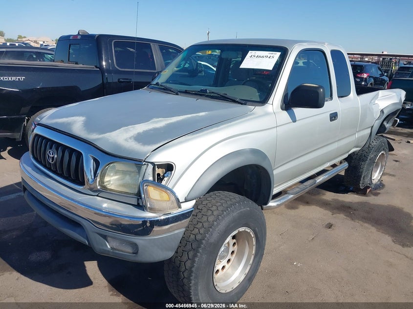 2001 Toyota Tacoma VIN 5TEWN72N61Z824499 IAAI salvage auction — LEFT REAR, Salvage (Arizona), sold $4,050 on 2026-07-14 (photo 2)
