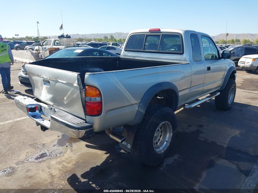 2001 Toyota Tacoma VIN 5TEWN72N61Z824499 IAAI salvage auction — LEFT REAR, Salvage (Arizona), sold $4,050 on 2026-07-14 (photo 4)