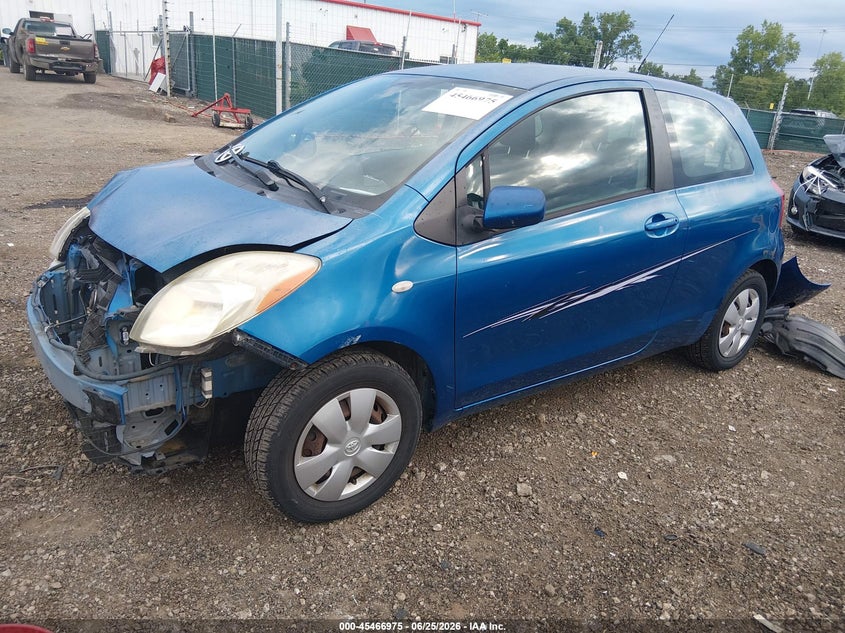 2007 Toyota Yaris VIN JTDJT923475035483 IAAI salvage auction — FRONT END, Salvage (Ohio), sold $525 on 2026-07-22 (photo 2)