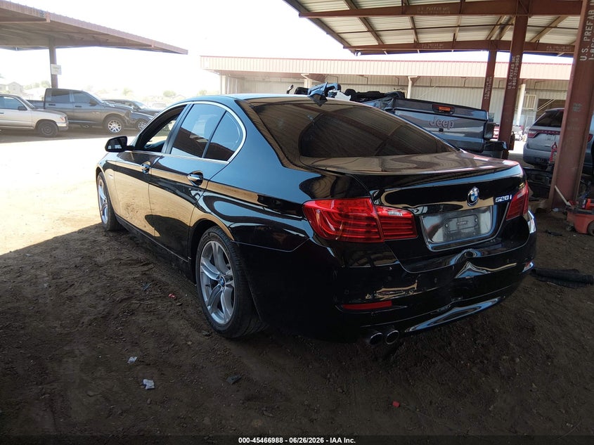2015 BMW 5er VIN WBA5A5C55FD522953 IAAI salvage auction — REAR END, Salvage (Arizona), sold $3,300 on 2026-07-14 (photo 3)