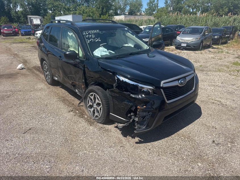 2019 Subaru Forester VIN JF2SKAGC0KH594569 IAAI salvage auction — SIDE, Salvage (Ohio), sold $1,300 on 2026-07-07 (photo 1)