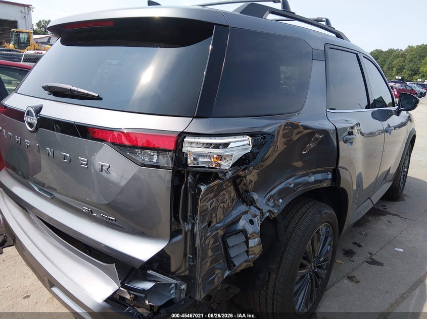 2026 Nissan Pathfinder VIN 5N1DR3CT6TC229313 IAAI salvage auction — REAR END, Salvage Title, sold $15,800 on 2026-07-31 (photo 6)