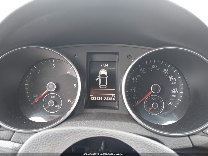 2014 Volkswagen Jetta VIN 3VWPL7AJ6EM606457 IAAI salvage auction — LEFT FRONT, Salvage Certificate (California), sold $400 on 2026-07-31 (photo 7)