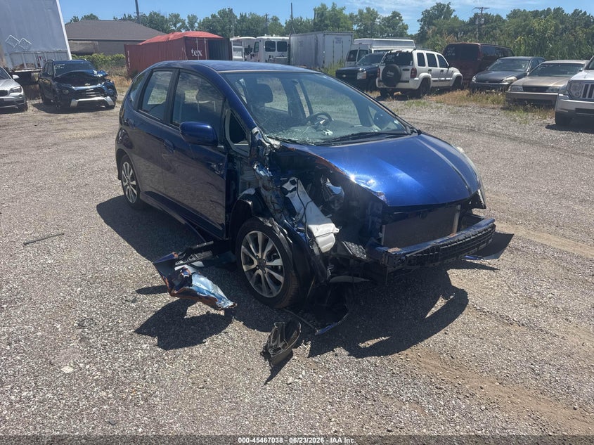 2013 Honda Fit VIN JHMGE8H50DC016989 IAAI salvage auction — FRONT END, Salvage (Ohio), sold $500 on 2026-07-14 (photo 1)
