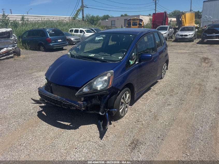 2013 Honda Fit VIN JHMGE8H50DC016989 IAAI salvage auction — FRONT END, Salvage (Ohio), sold $500 on 2026-07-14 (photo 2)