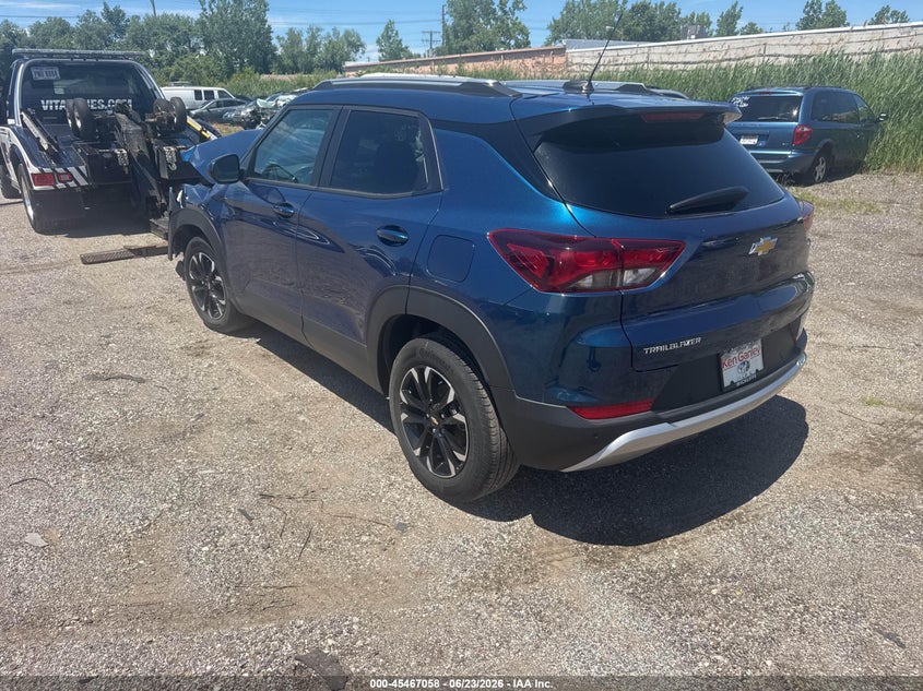2021 Chevrolet Trailblazer VIN KL79MPS28MB130599 IAAI salvage auction — FRONT END, Salvage (Ohio), sold $1,575 on 2026-07-07 (photo 3)